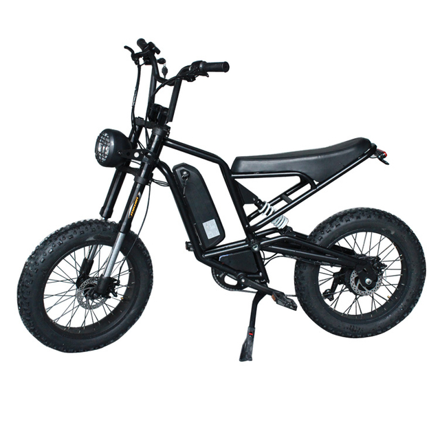 Factory wholesale powerful 20" 500W 48V off road lithium battery electric bike